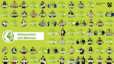 Collage Klimaschutz mit BRAvour