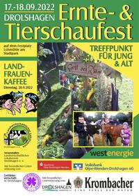 Plakat Tierschau 2022