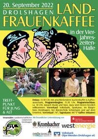 Plakat Landfrauenkaffee