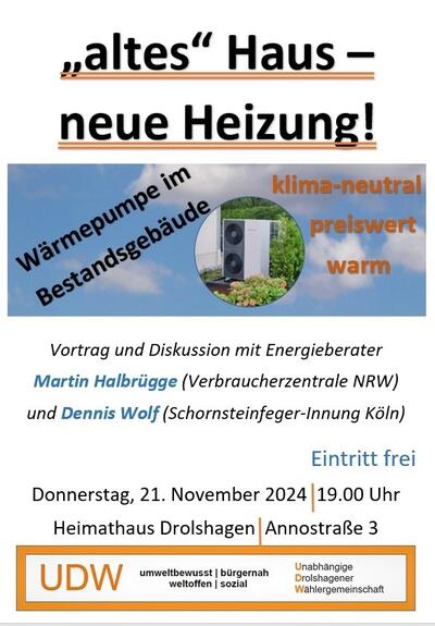 "altes" Haus - neue Heizung!