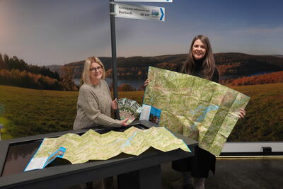 Zweckverband Tourismusverband - Wanderkarte Biggesee-Listersee