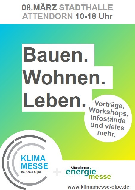 Energiemesse Attendorn und Klimamesse im Kreis Olpe