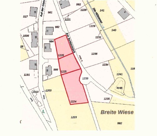 Verkaufsangebot der Stadt Drolshagen - Baugrundst&uuml;cke im Bereich "Am Schlotst&uuml;ck", Ortsteil Germinghausen