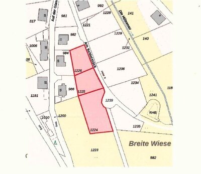 Baugrundst�cke "Am Schlotst�ck", Ortsteil Germinghausen