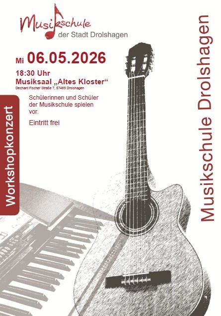 Workshopkonzert 06. Mai 2026
