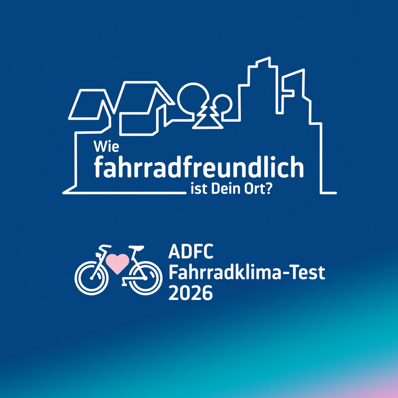 ADFC-Fahrradklimatest startet am 01.09.2026
