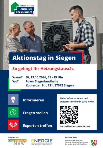 Siegen: Aktionstag Heizkeller der Zukunft