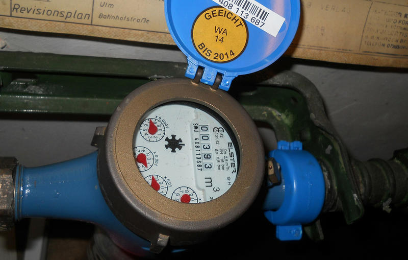 Wasserz�hlerstand "online" melden